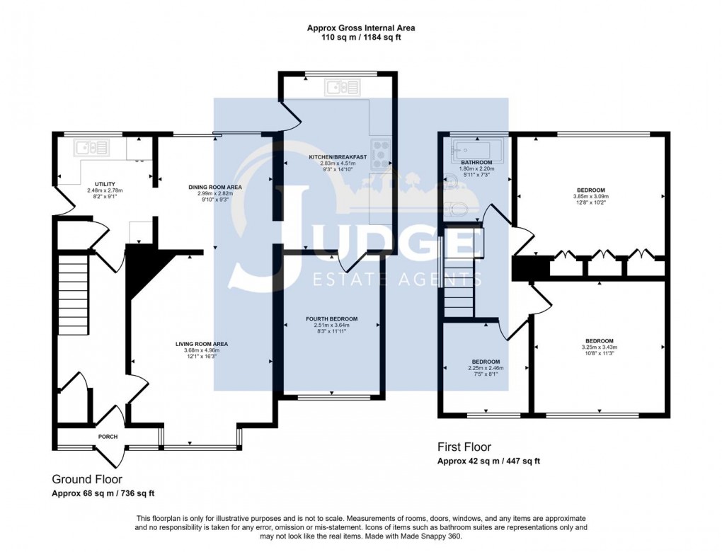 Floorplan for Falcon Road, Anstey, Leicester