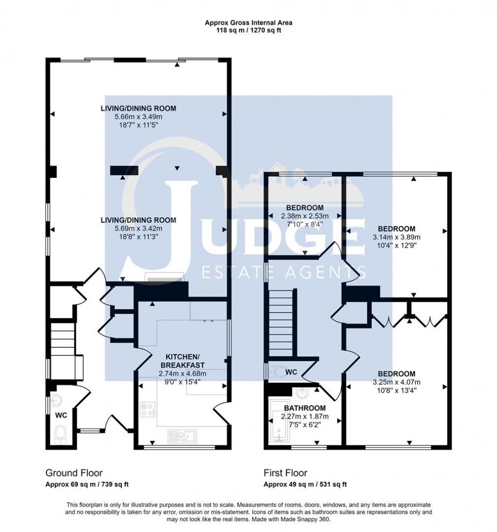 Floorplan for Anstey Lane, Leicester, Leicestershire
