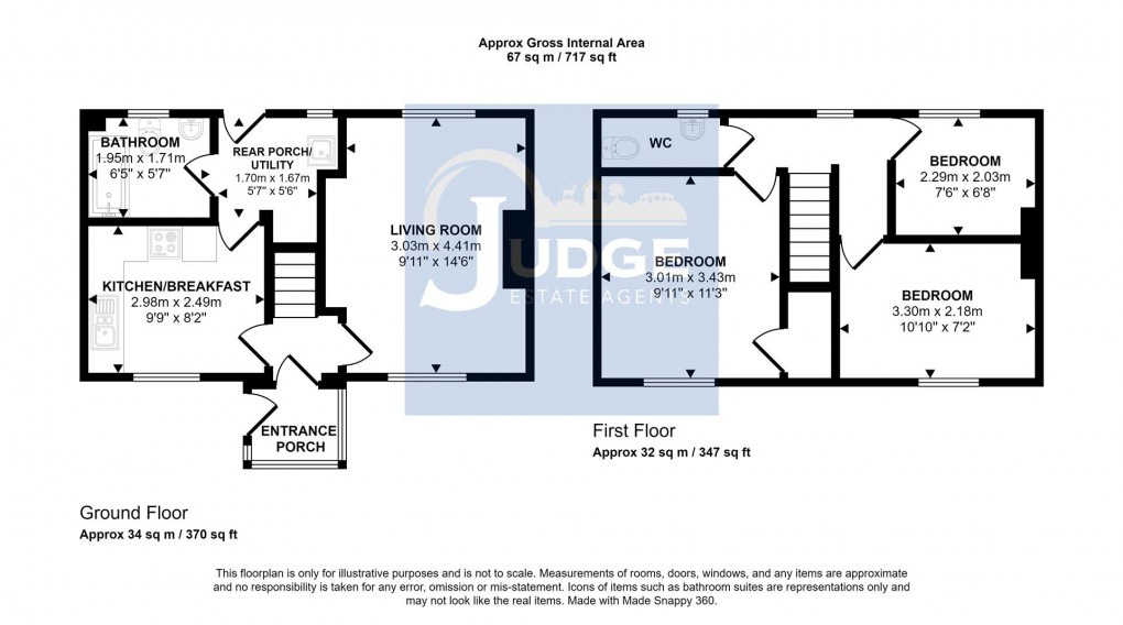 Floorplan for Dalby Road, Anstey, Leicester