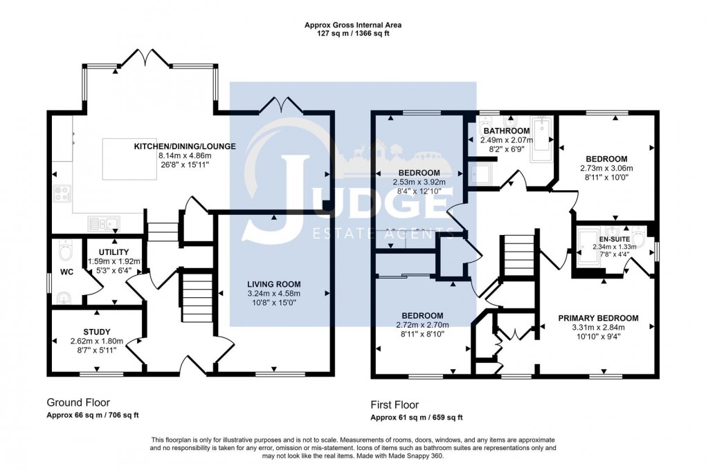 Floorplan for Wilford Road, Anstey, Leicester