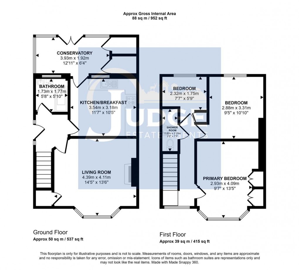 Floorplan for Cropston Road, Anstey, Leicester