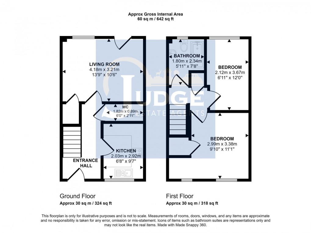 Floorplan for Airborne Avenue, Anstey, Leicester