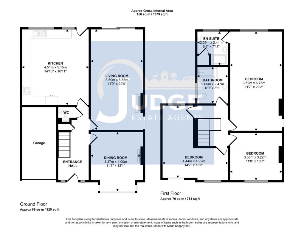 Floorplan for Station Road, Cropston, Leicester