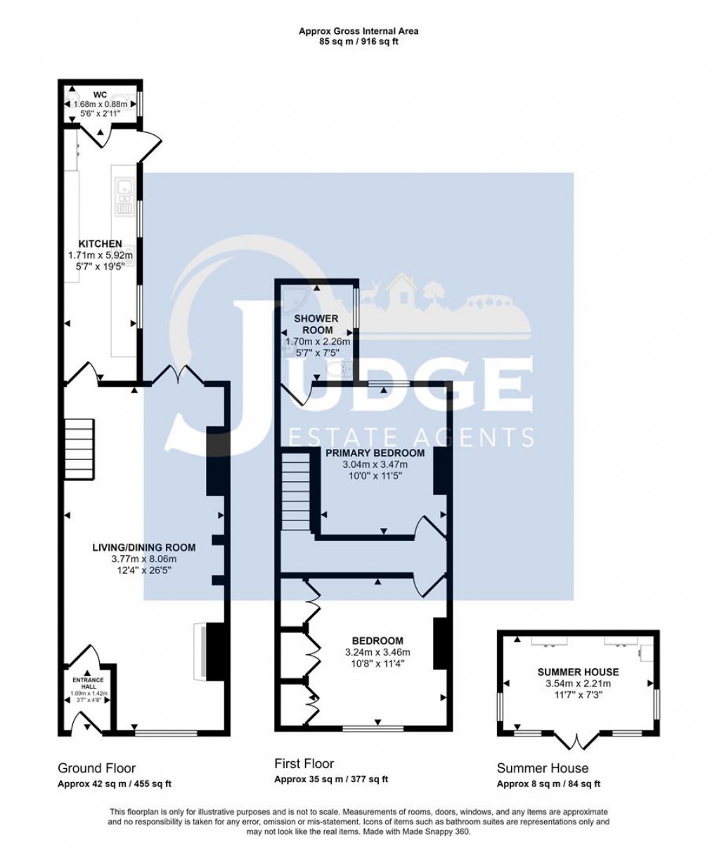 Floorplan for Edward Street, Anstey, Leicester