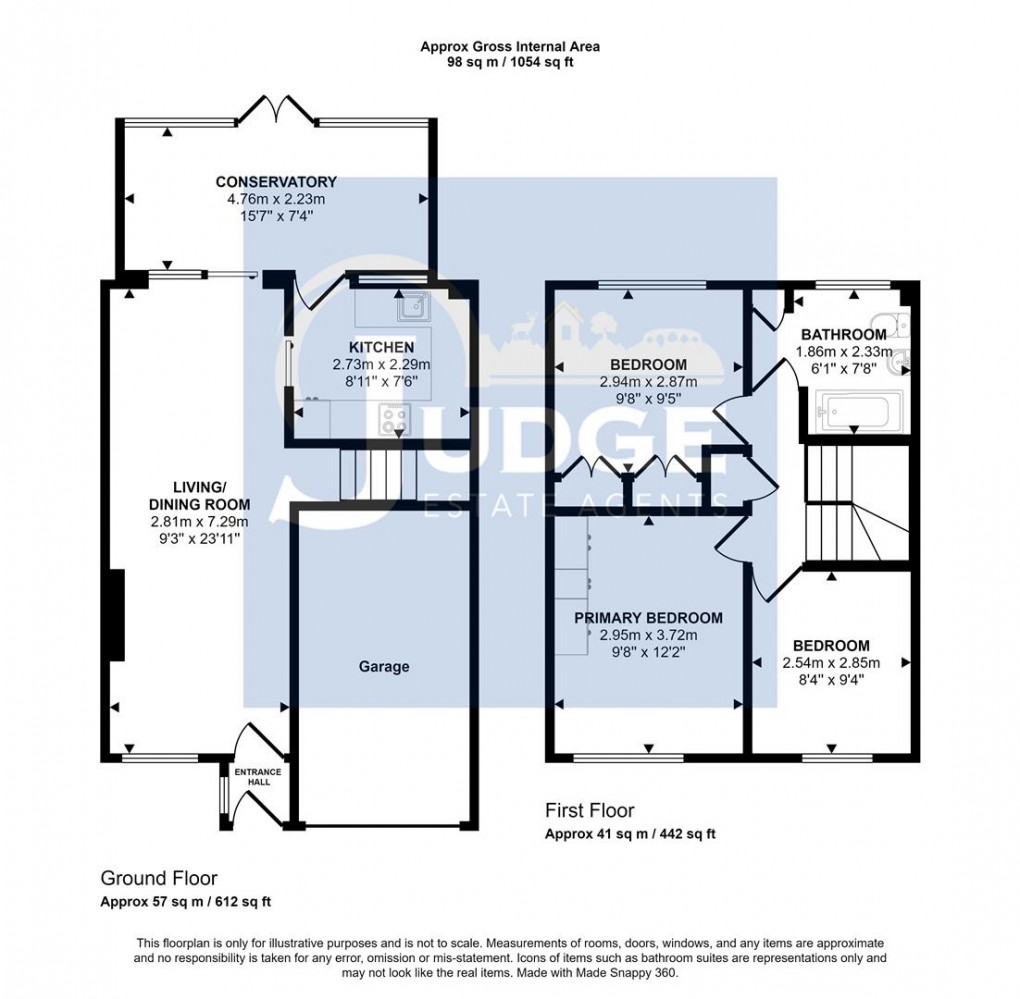 Floorplan for Hollow Road, Anstey, Leicester