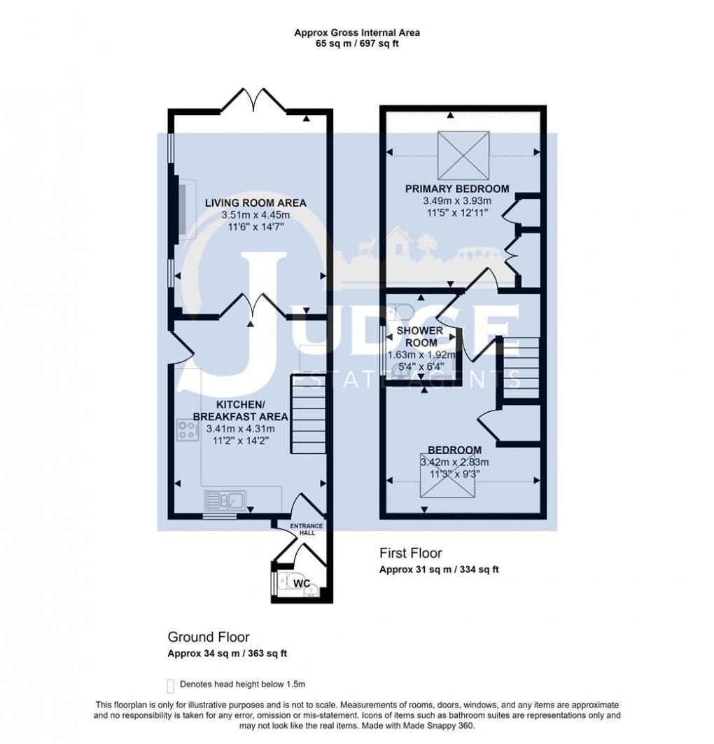 Floorplan for School House Close, Anstey, Leicestershire