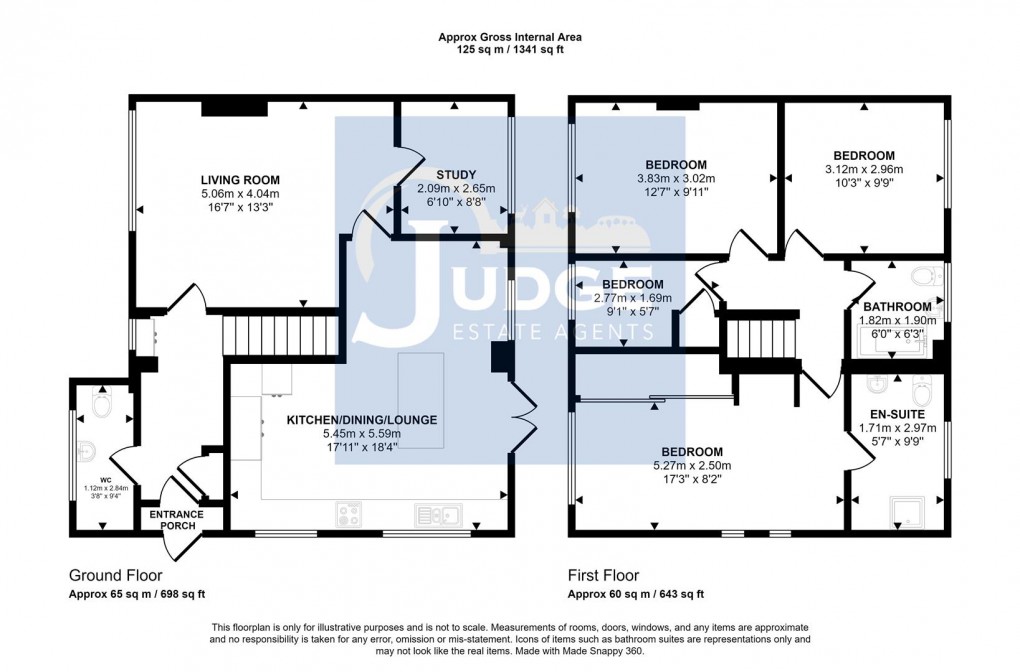 Floorplan for Ashfield Drive, Anstey, Leicester