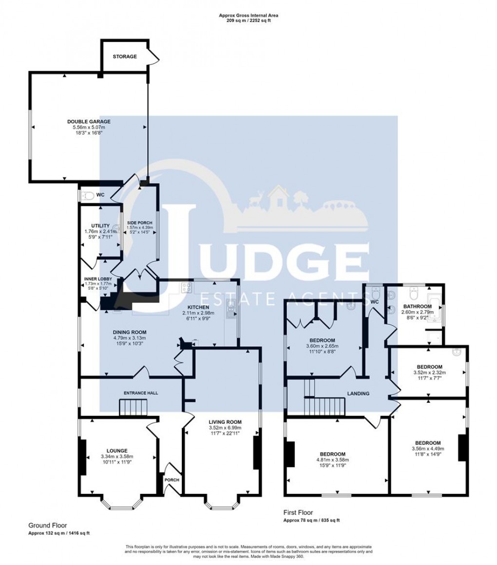 Floorplan for Church Lane, Ratby, Leicester