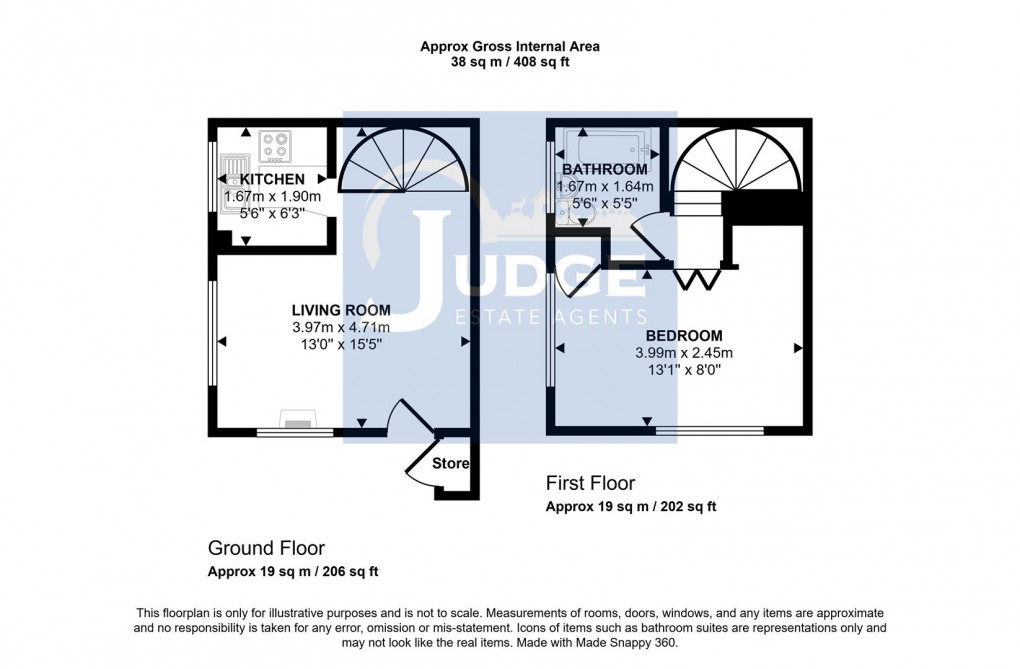 Floorplan for Blackthorn Drive, Leicester