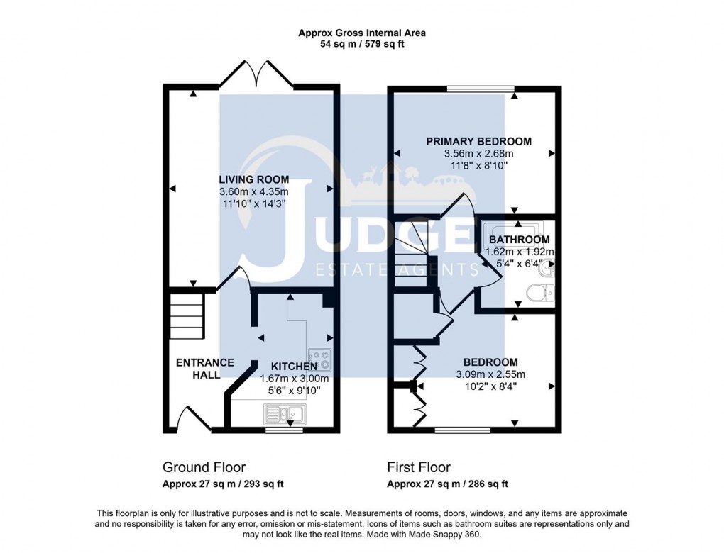 Floorplan for Adelaide Close, Leicester