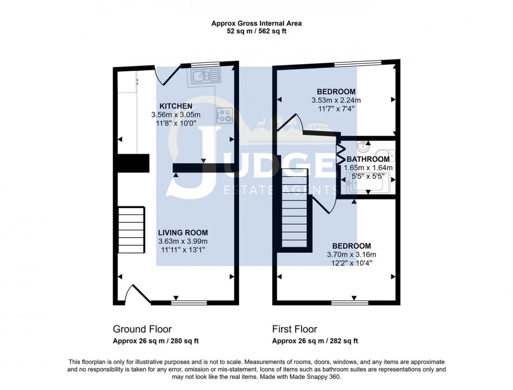 Floorplan for Beveridge Street, Barrow Upon Soar, Loughborough