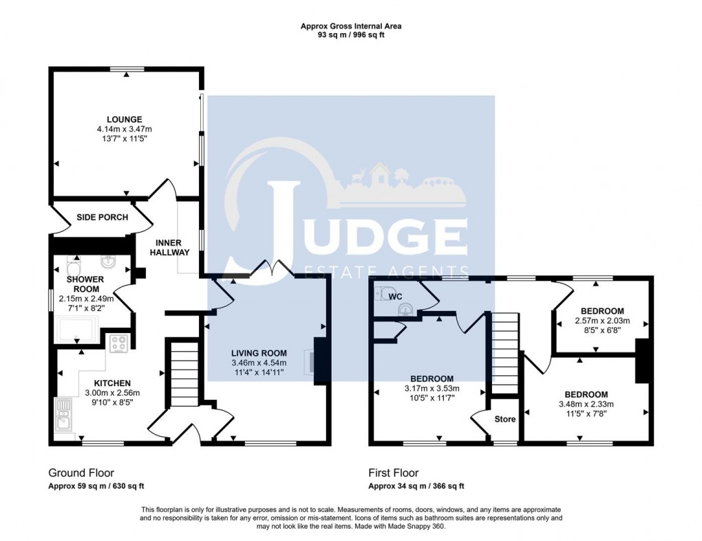 Floorplan for Rosebery Road, Anstey, Leicestershire