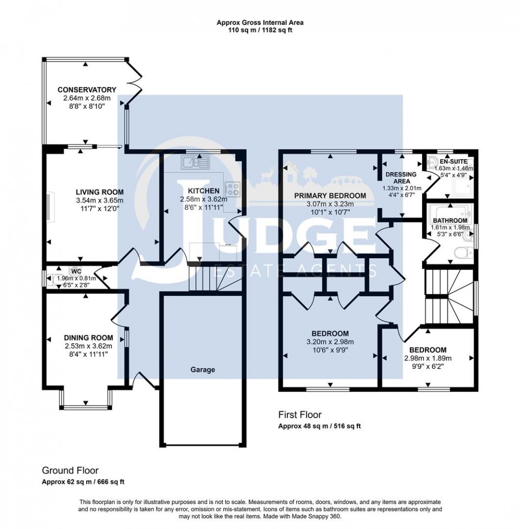 Floorplan for The Pinfold, Markfield, Leicestershire