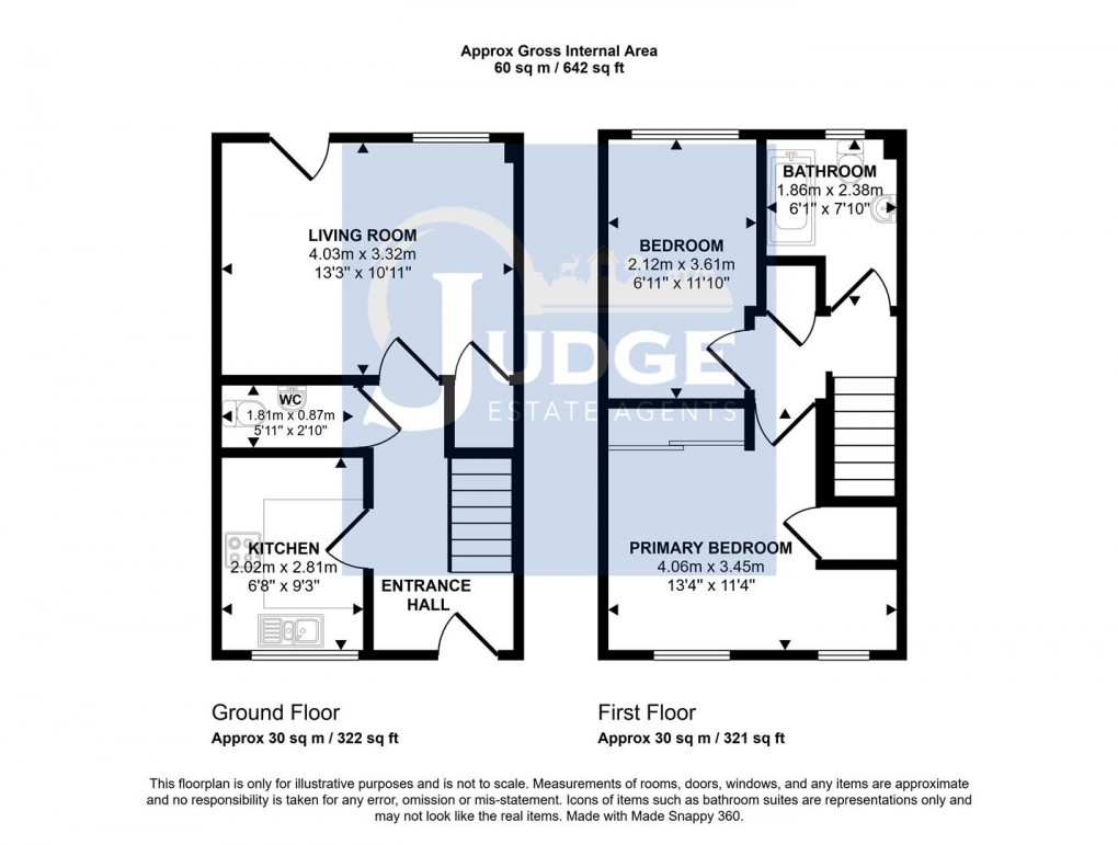 Floorplan for Airborne Avenue, Anstey, Leicester