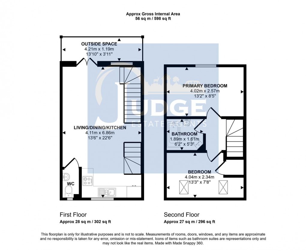 Floorplan for Latimer Street, Anstey, Leicester