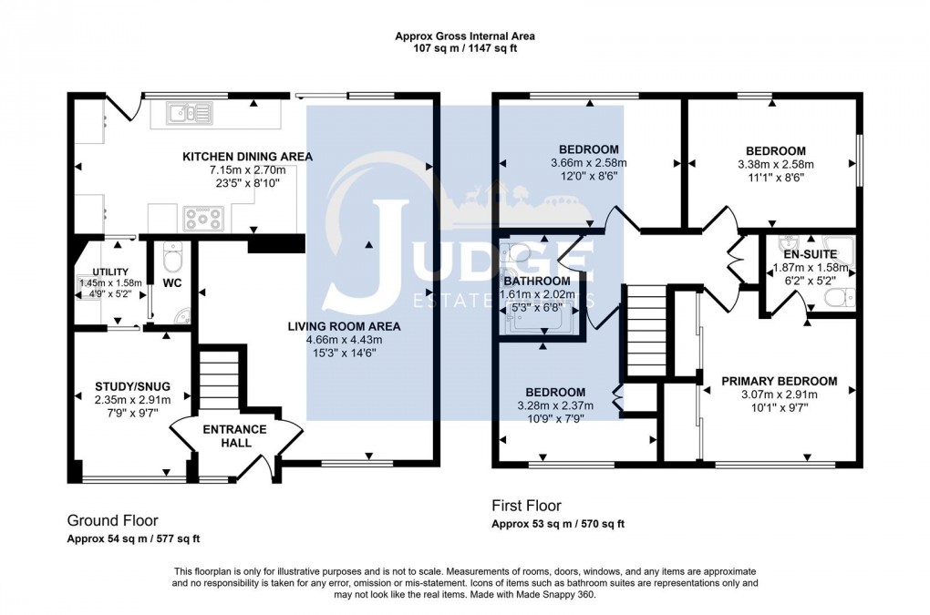 Floorplan for George Street, Anstey, Leicester