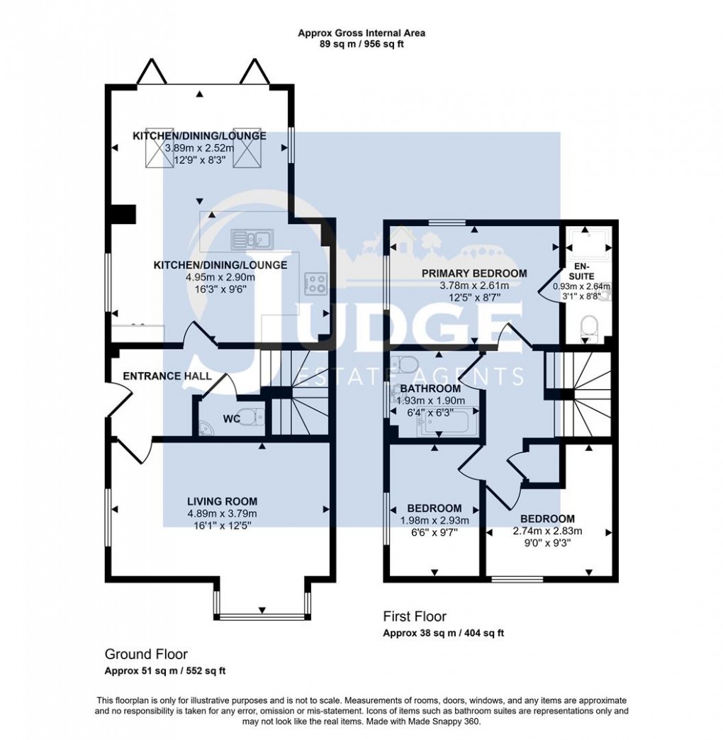 Floorplan for Castle Hill Road, Anstey, Leicester